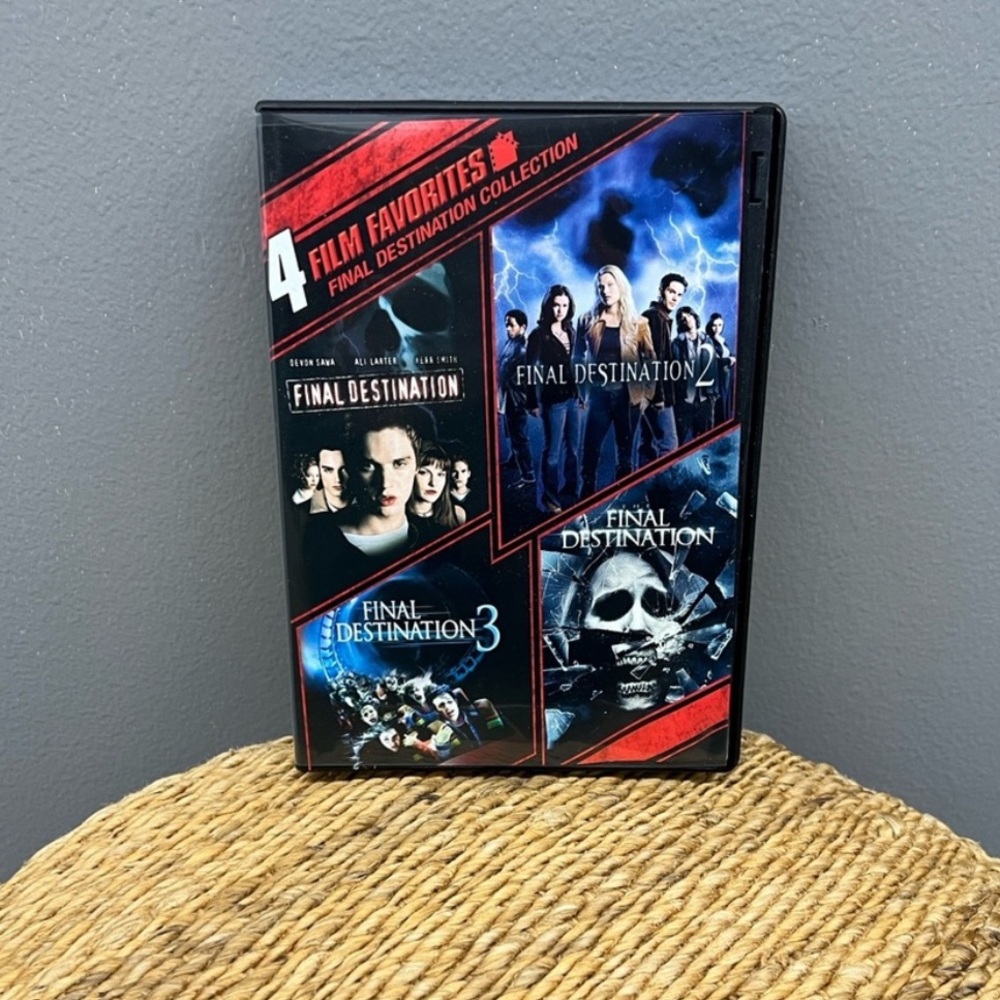 Warner Bros. Final Destination Collection DVD - Red and Blue